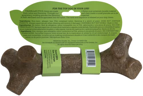 Pet Qwerks - Juguete masticable para perros con forma de hueso, para masticadores agresivos