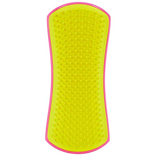 Pet Teezer, Cepillo para desenredar y cuidado del perro, rosa y amarillo