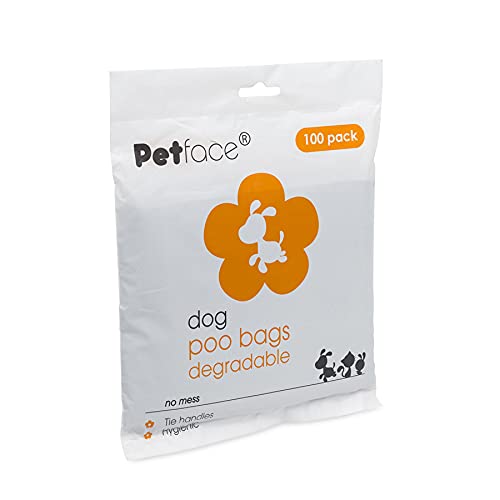 Petface Juego de 100 Bolsas para excrementos Mess
