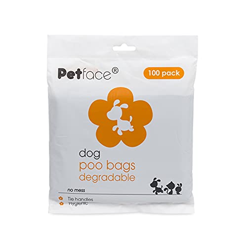 Petface Juego de 100 Bolsas para excrementos Mess