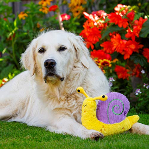 Petface Juguete de Peluche para Perro de Caracol