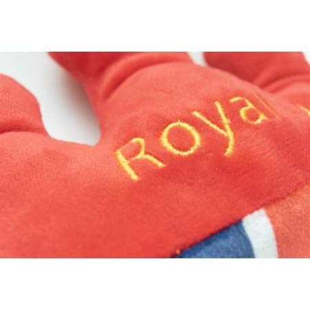 PetLondon - Corona de Peluche con diseño británico de Londres, Juguete de Peluche para Perro, Juguete Interactivo para Perro