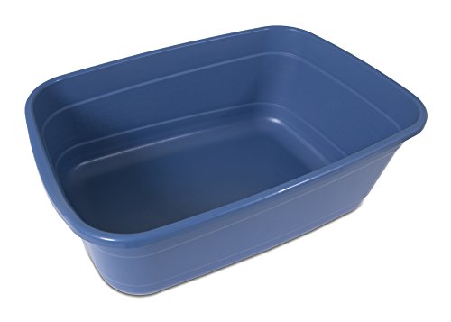Petmate Arenero Gigante para Gatos, Color Azul