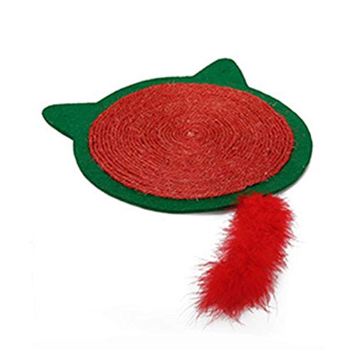 PetMeows Regalo de Gato rascador para Mascotas Juguete Cama para Gatos Estera para Gatos rascador para Gatos rascador para Mascotas Regalo de Juguete-Negro