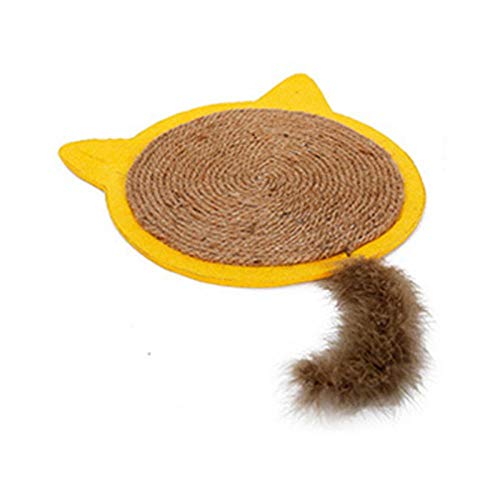 PetMeows Regalo de Gato rascador para Mascotas Juguete Cama para Gatos Estera para Gatos rascador para Gatos rascador para Mascotas Regalo de Juguete-Negro