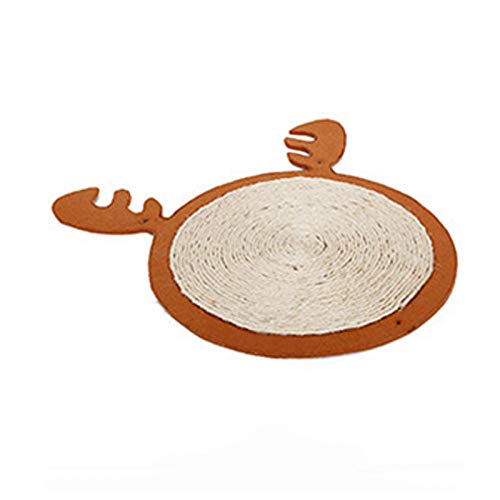 PetMeows Regalo de Gato rascador para Mascotas Juguete Cama para Gatos Estera para Gatos rascador para Gatos rascador para Mascotas Regalo de Juguete-Negro
