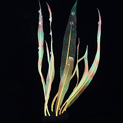 PetPhindU Las Plantas De Acuario Decoración Paisaje del Acuario Decoración Imitación Algas Kelp Coral Artificial Adorno De Peces De Acuario Tanque Decoración Decorativos