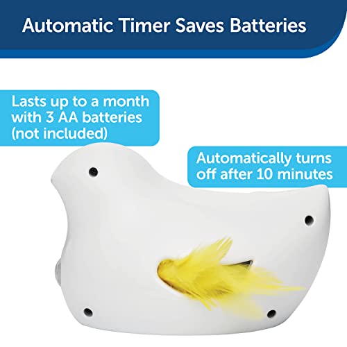 PetSafe Peek-a-Bird - Juguete Electrónico para Gatos - Juguete Interactivo para Gatos de Todas las Edades, Entretenimiento