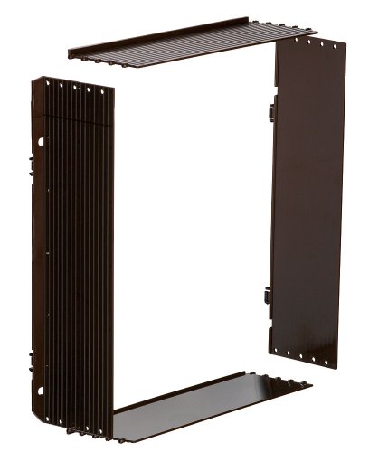 PetSafe túnel Mascotas pequeñas Extensión de Puertas para Gatos y Perros para Paredes Gruesas, marrón