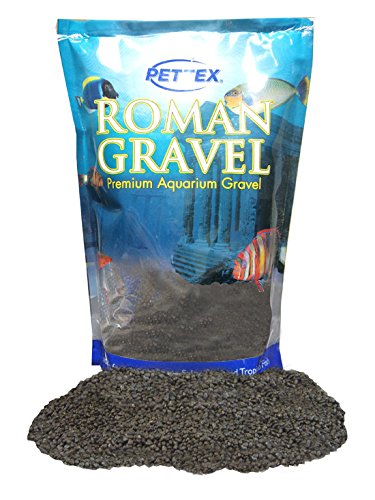Pettex Roman Grava de Acuario, Negro (Jet Black), 2 kg