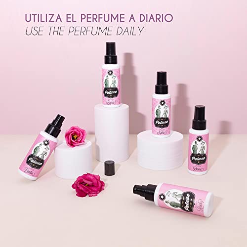 Petuxe Perfume vegano para perros de origen natural. Colonia en spray para mascotas. Corrector de olor para mascotas. Cachorros y adultos. Efecto duradero (Toby)