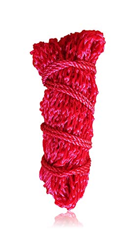 Pferdelinis heno Red para Caballos - 3 cmx3 cm Digestión Mejorada, Saco de heno para Viaje, Forro Saco Adecuado para Ponis