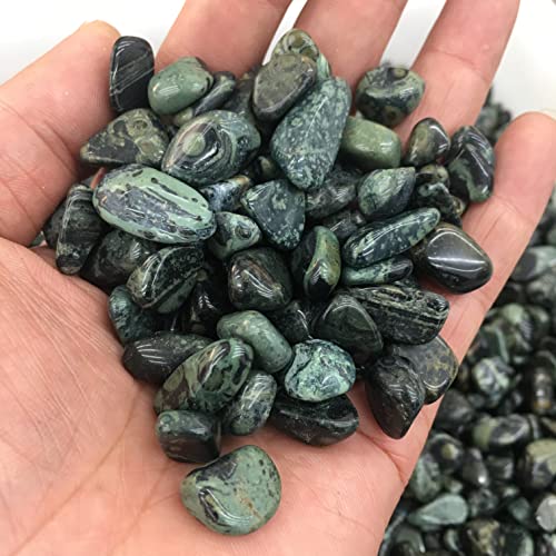 Piedras de chakra Natural Pavo real Grava arenisca de arenisca de piedra de cristal piedra acuario piedra, decoración de piedra de jardín Curación de la energía de la energía Decoración hogareña
