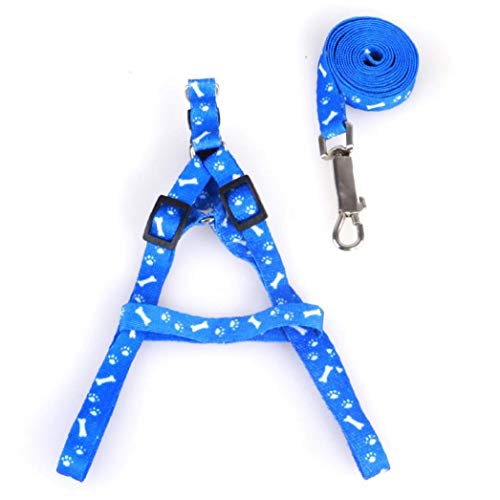 PiniceCore Nuevo Entrenamiento del Perro De Perrito del Animal Doméstico del Gato Ajustable De Nylon del Correo del Arnés del Plomo Cable De Tracción 30 De Descuento En