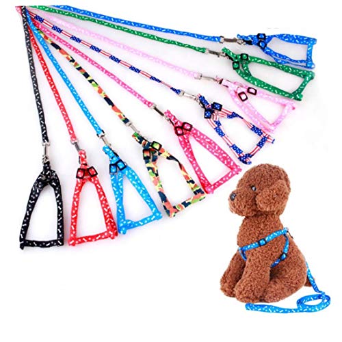 PiniceCore Nuevo Entrenamiento del Perro De Perrito del Animal Doméstico del Gato Ajustable De Nylon del Correo del Arnés del Plomo Cable De Tracción 30 De Descuento En