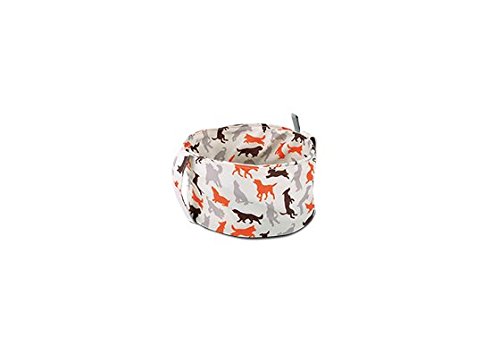 P.L.A.Y. (Pet Lifestyle And You) P.L.A.Y. – Scout y sobre Viajes Bowl – pequeño – Vainilla