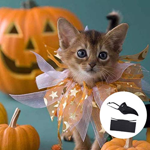 POPETPOP 1 Juego Disfraz de Doctor Pico de Pájaro Cosplay Steampunk Accesorios de Disfraces de Halloween para Perro Pequeño Gato Cachorro Talla L