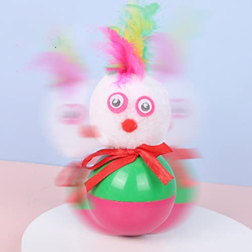 POPETPOP 3 unids Gato túmbor Toys Divertido muñeco de Nieve Gato burlas Juguetes Gatito Juguetes interactivos Mascota Juguete