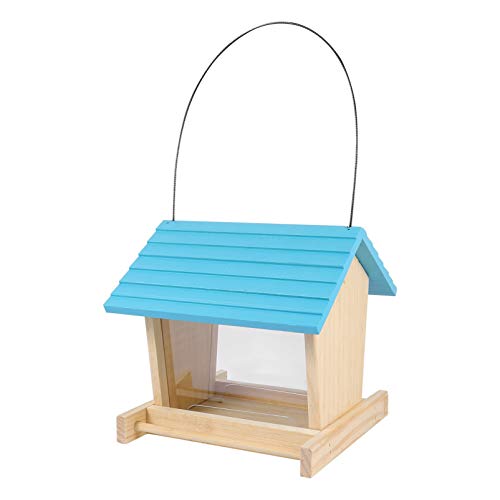POPETPOP Bandeja de Alimentación para Pájaros Al Aire Libre para Jardín Salvaje Bandeja de Alimentación para Pájaros Exterior Alimentador para Pájaros Patio Trasero Decoración para Pájaros