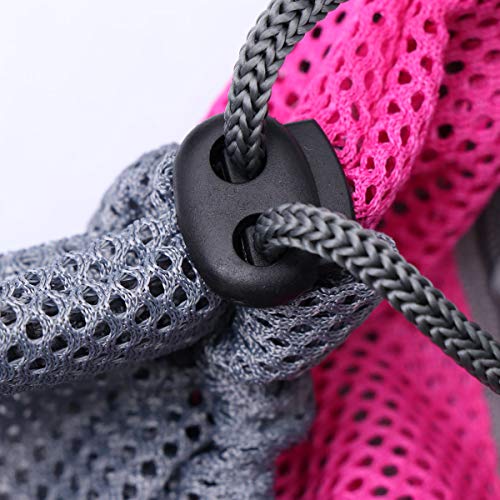 POPETPOP Bolso Ajustable para Aseo de Gatos, Bolsa de Malla para Ducha, Bolsa Ajustable para Gatos para Recorte de Uñas y Limpieza de Oídos (Color Aleatorio)