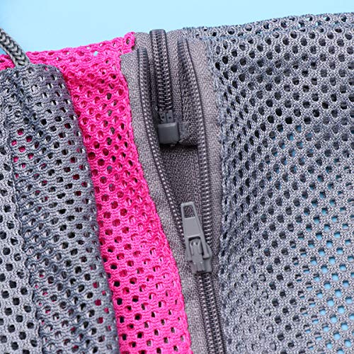 POPETPOP Bolso Ajustable para Aseo de Gatos, Bolsa de Malla para Ducha, Bolsa Ajustable para Gatos para Recorte de Uñas y Limpieza de Oídos (Color Aleatorio)
