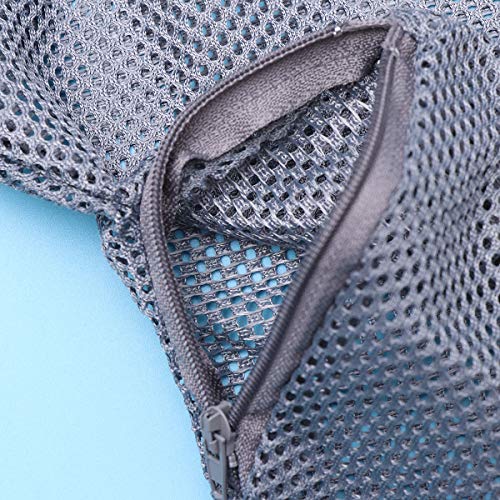 POPETPOP Bolso Ajustable para Aseo de Gatos, Bolsa de Malla para Ducha, Bolsa Ajustable para Gatos para Recorte de Uñas y Limpieza de Oídos (Color Aleatorio)