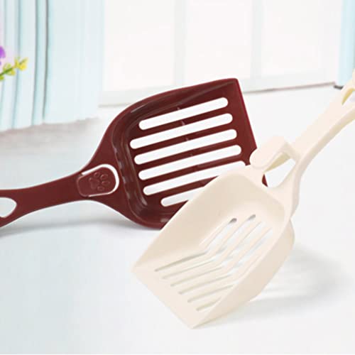 POPETPOP Catarata de Gato Scoop Durable Mascota Litter Scooper Limpieza Herramienta Cat Scooper para Caja de