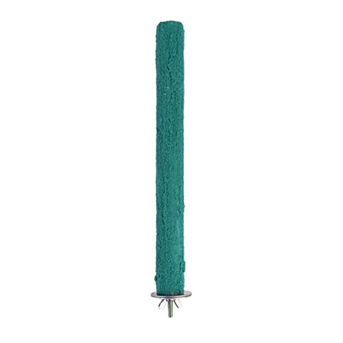 POPETPOP Perca de Loro Loro de Madera Garras de Molienda Palo Soporte de Molienda de Pájaros Juguete de Escalada Duradero Soporte de Entrenamiento de Loros Palo de Molienda de Aves (Color Rabdom)