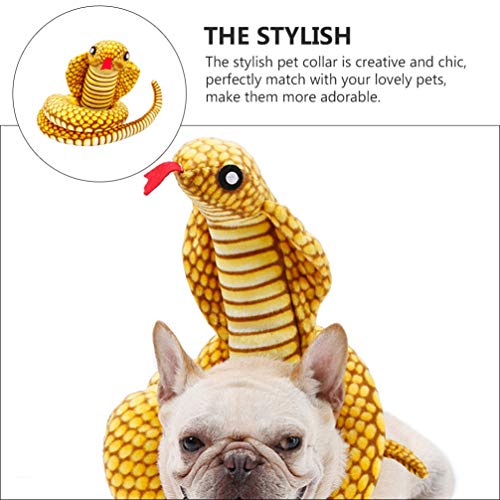 POPETPOP Perro de Juguete Chirriante Serpiente de Peluche Cachorro de Juguete para Masticar Divertido Cuello de Perro Chirriante Juguetes para Perros Interactivos Lavables Resistentes a La