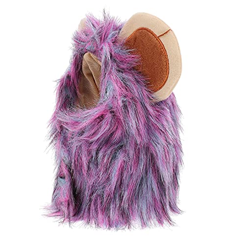 POPETPOP Perro Gato León Melena Mascota Disfraz de Halloween León Mane Sombrero para Gatitos Cachorros Perros Halloween Cosplay Accesorios de Disfraz M