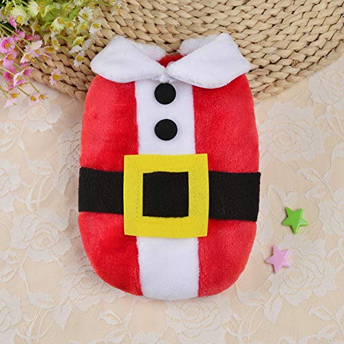 Poseca Traje de Papá Noel de Navidad para Cachorros Perros pequeños Trajes de Reno Disfraz de muñeco de Nieve para Perros Disfraz de Navidad para Mascotas para Perros pequeños Gatos