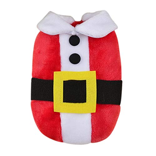 Poseca Traje de Papá Noel de Navidad para Cachorros Perros pequeños Trajes de Reno Disfraz de muñeco de Nieve para Perros Disfraz de Navidad para Mascotas para Perros pequeños Gatos