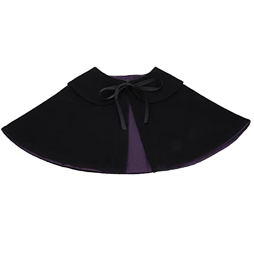 PRETYZOOM Sombreros de Bruja para Mascotas Capa de Disfraz de Vampiro Capa de Mago para Mascotas Sombrero para Mascotas Disfraz de Bruja para Gatos Ropa para Perros Gatitos (Capa L)