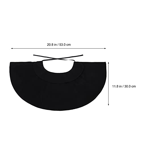 PRETYZOOM Sombreros de Bruja para Mascotas Capa de Disfraz de Vampiro Capa de Mago para Mascotas Sombrero para Mascotas Disfraz de Bruja para Gatos Ropa para Perros Gatitos (Capa L)