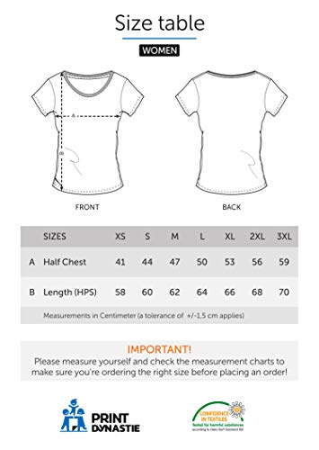 Print Dynastie Camiseta para Mujer Gato Mascota Navidad Regalo Idea casa Gato Gatito Gato, Tamaño:L, Color:Maine Coon White