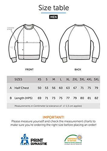 Print Dynastie Sudadera para Hombre Gato Mascota Navidad Regalo Idea casa Gato Gatito Gato, Tamaño:L, Color:Maine Coon Heather Grey