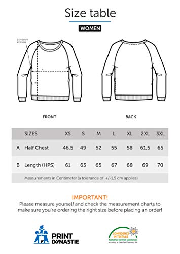 Print Dynastie Sudadera para Mujer Gato Mascota Navidad Regalo Idea casa Gato Gatito Gato, Tamaño:XS, Color:Oriental Shorthair Heather Grey