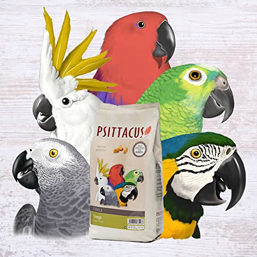 PSITTACUSS Omega, Negro, 3 kg (Paquete de 1)