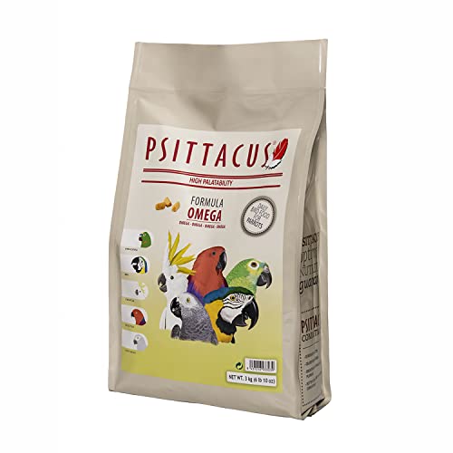 PSITTACUSS Omega, Negro, 3 kg (Paquete de 1)