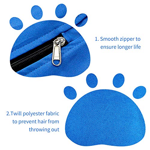 PTN Bolsa de Lavandería para Mascotas, Gran Bolsa de Lavandería con Cremallera, Aislar el Pelo de Las Mascotas, Evita Que el Pelo de Las Mascotas Bloquee la Lavadora, Ideal para Perros, Gatos