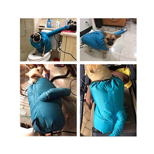 Puff and Fluff Dog Dryer, Pet Drying Box Pet Hair Dryer Drying Tool, Protable Fast Easy Blower Professional Tool, Quick Dry After Bath Puff Dog Dryer for Large,Medium,Small Dogs (S)