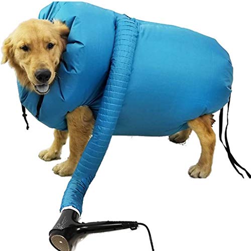 Puff and Fluff Dog Dryer, Pet Drying Box Pet Hair Dryer Drying Tool, Protable Fast Easy Blower Professional Tool, Quick Dry After Bath Puff Dog Dryer for Large,Medium,Small Dogs (S)