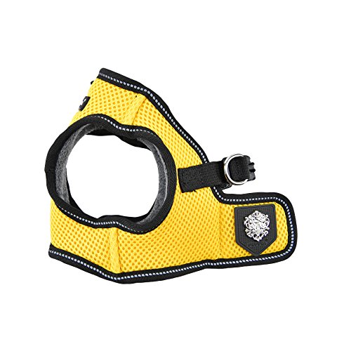 PUPPIA - Arnés para Chaleco térmico, Color Amarillo