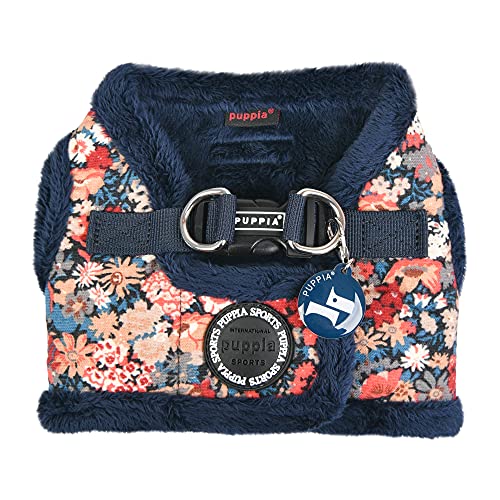 Puppia Arnés para Perros pequeños y medianos - Gianni Harness B - Ajustable y cómodo