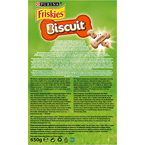 Purina Friskies Biscuit Original galletas para perros 6 x 650 g