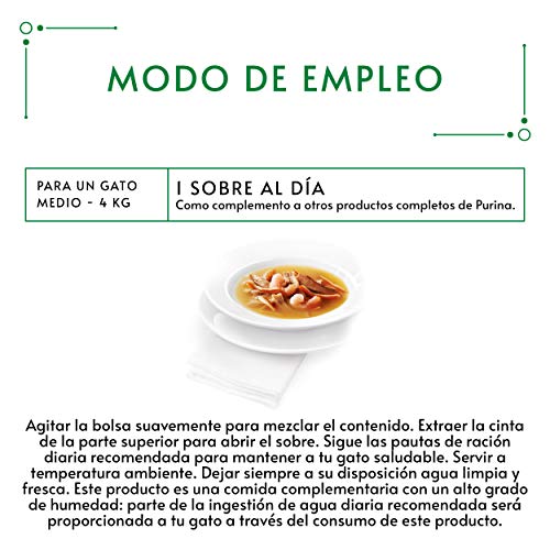 Purina Gourmet Crystal Soup comida para gatos con Atun Natural y Gambas 32 x 40 g