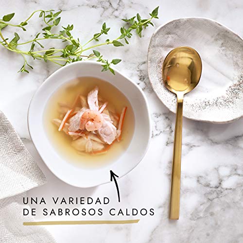 Purina Gourmet Crystal Soup comida para gatos con Atun Natural y Gambas 32 x 40 g