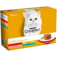 Purina Gourmet Gold Tartelette Pack Surtido 12 x 85 g