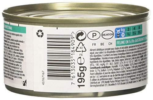 Purina Pro Plan Vet Feline En Gastroenteric Lata 195Gr 195 g