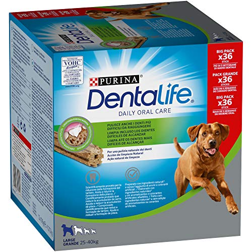 Purina Purina Dentalife Large - Snacks para Perros Grandes 36 Sticks